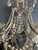 1970s Italian pearl and crystal chandelier For Sale - Image 10 of 12