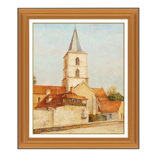 Mid 20th Century Old Cathedral, Jean Keime For Sale