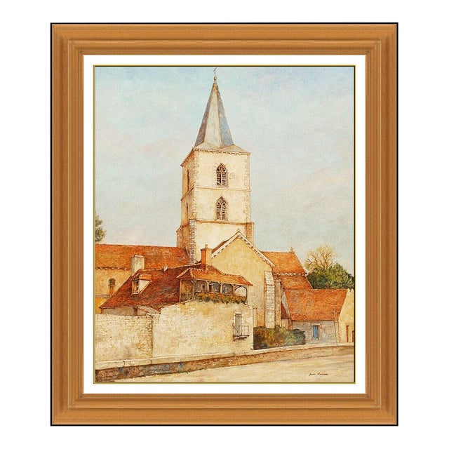 Mid 20th Century Old Cathedral, Jean Keime For Sale