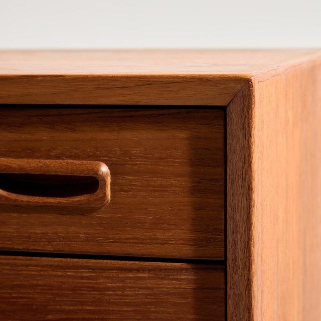 Teak Dresser with 7 Drawers, 1960s For Sale - Image 9 of 17