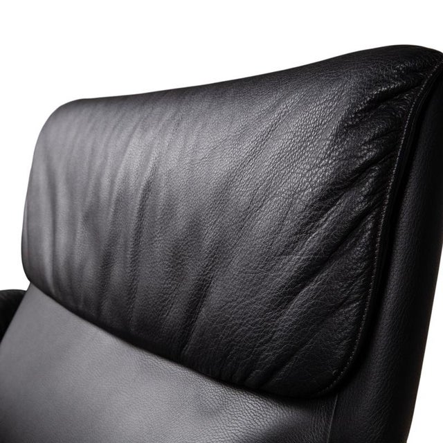 DS-2011 Lounge Chair in Black Leather from de Sede For Sale - Image 4 of 12