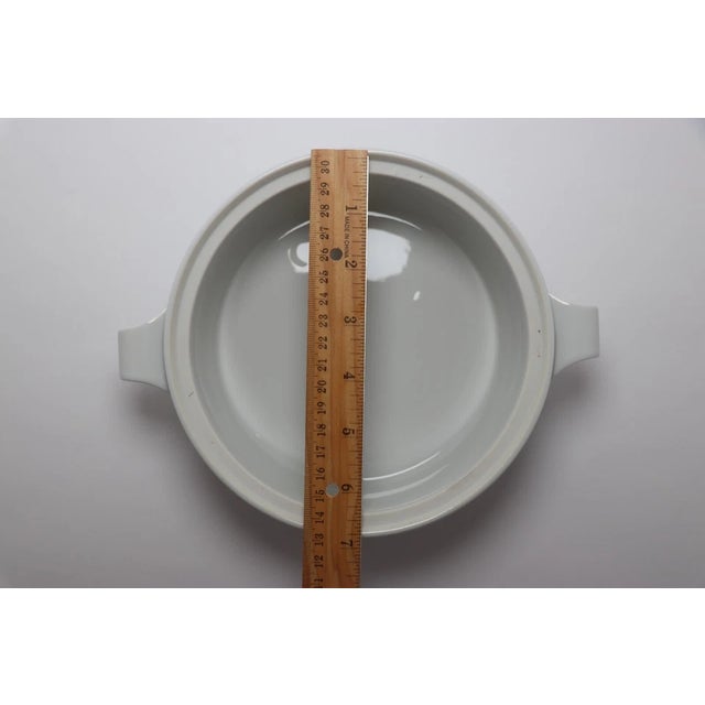 Vintage Blue Danube Blue Onion Covered Casserole Dish With Handles For Sale - Image 9 of 9