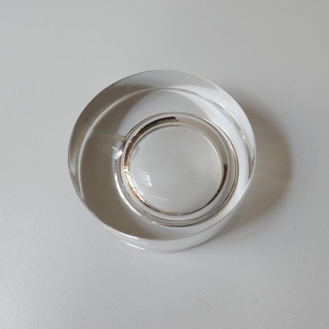 1970s Crystal Ashtray from Val Saint Lambert, 1970s For Sale - Image 5 of 6
