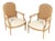 19th Century French Giltwood Armchairs, Set of 2 For Sale