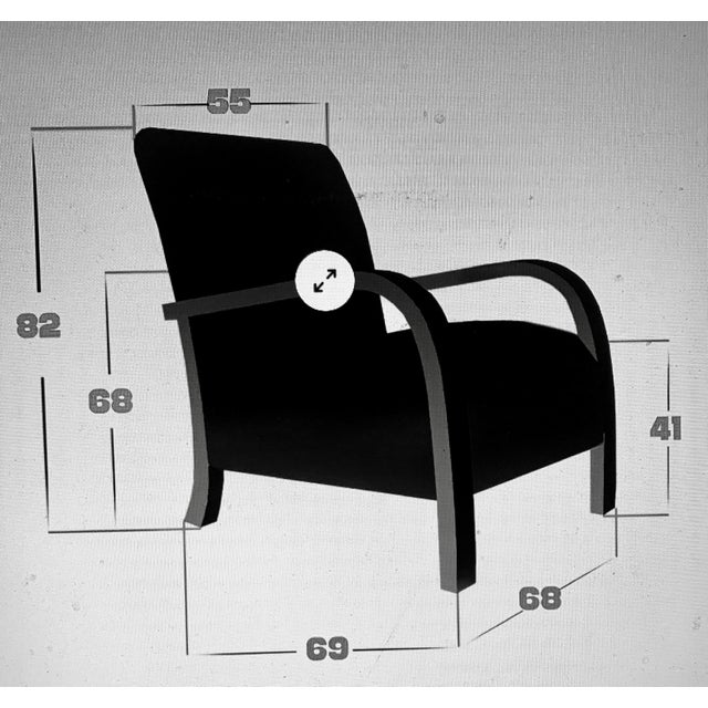 Handmade Moroccan Checkered Blue Turquoise and Gray Wool Chair For Sale - Image 10 of 10