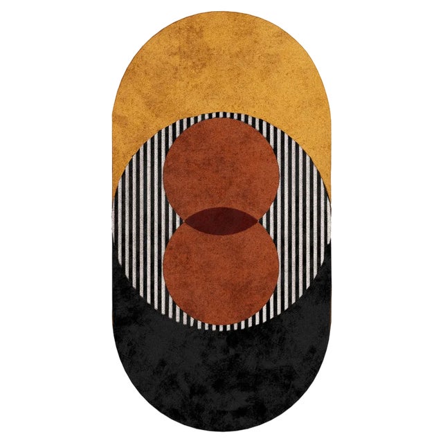 Tapis Shaped #20 Modern Eclectic Rug by TAPIS Studio, 2010s For Sale
