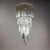 Crystal Glas Trilobo Spiral Chandelier from Venini, 1960s For Sale - Image 13 of 16