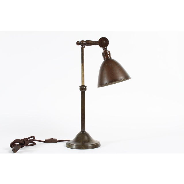 Bauhaus Bauhaus Telescopic and Flexible Desk Lamp by Christian Dell for Kaiser Idell, 1930s For Sale - Image 3 of 13