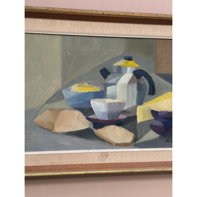 Bo Arne Irehall, Still Life, 1960s, Oil on Canvas, Framed For Sale - Image 7 of 18