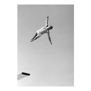 Swan Dive (1956) Silver Gelatin Fibre Print - Oversized, Printed Later For Sale