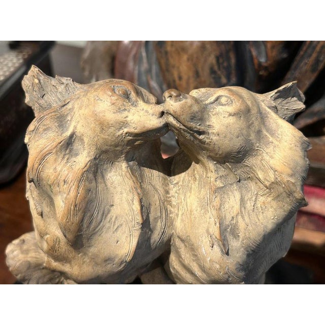 Ceramic Terracotta Dogs from Guido Cacciapuoti For Sale - Image 7 of 8