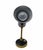 Stilnovo Black Metal and Brass Wall Lamp from Stilnovo, Italy, 1950s For Sale - Image 4 of 11