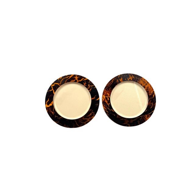 Hollywood Regency Acrylic Glass Picture Frames, Italy, 1970s, Set of 2, in Flawless conditions. Designed 1970 to 1979