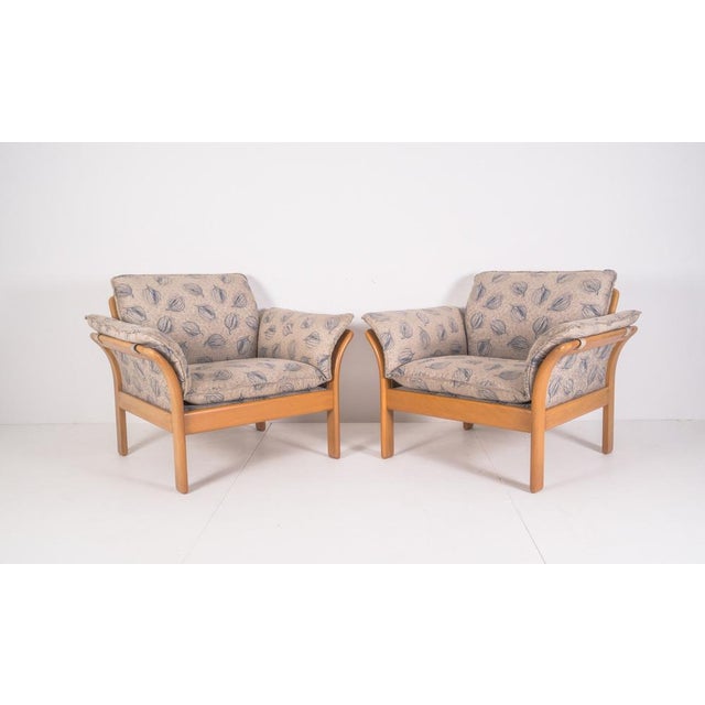 Beige Vintage Cherrywood Abura Armchair from Dreipunkt, 1997 For Sale - Image 8 of 15