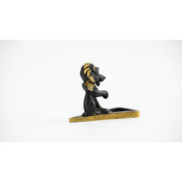 Mid-Century Modern Lion Bottle Opener by Richard Rohac, Vienna, 1950s For Sale - Image 3 of 9