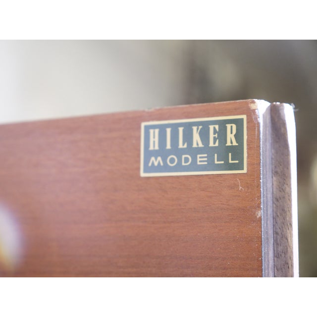 Black Mid-Century Modern Teak Highboard by Ernst Dieter Hilker, 1960s For Sale - Image 8 of 17