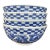 Blue and White Chinese Pottery Rice Bowls - Set of 4 For Sale
