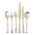 1935 Wallace Art Deco Pattern Vogue II Silver-Plate Flatware, 69 Pieces For Sale
