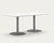 Henrik tengler train conference table leg: graphite, tabletop: laminate white for one collection. As a prominent feature...
