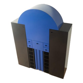 Postmodern Bar Cabinet by Peter Maly for Interlübke For Sale