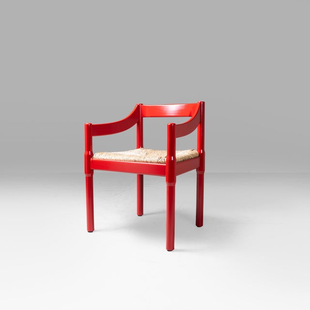 Vintage Carimate Chairs by Vico Magistretti for Cassina, 1959, Set of 12 For Sale - Image 6 of 13