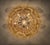 Vintage Four-Tier Pressed Crystal Glass Chandelier, 1960s For Sale - Image 16 of 18