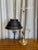 Antique French Bouillotte Tole & Brass Lamp For Sale - Image 4 of 6