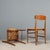 Brown Vintage Side Chairs, 1950s For Sale - Image 8 of 9