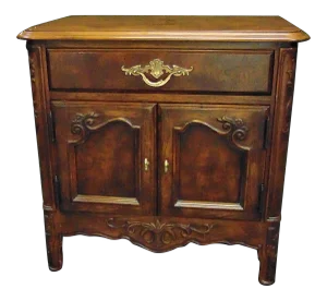 Drexel Old Continent French Style Fruitwood Nightstand