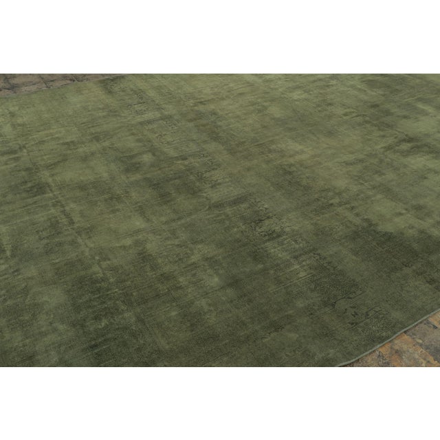 Hand-knotted in premium cashmere, this 9x12 vintage rug is a luxurious addition to Rug & Kilim’s Textural collection....
