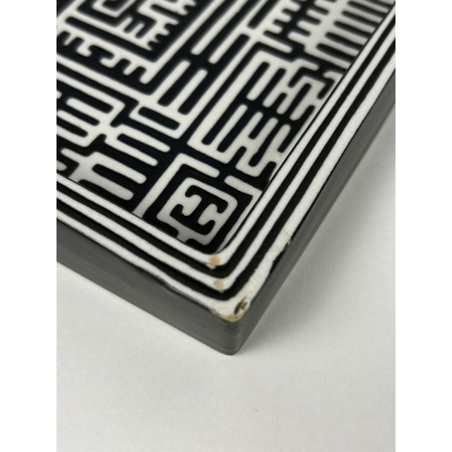 Ceramic Domino Ashtray by Stig Lindberg for Gustavsberg, 1955 For Sale - Image 7 of 12