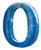 Metal XXL Vintage Industrial Upper Case Letter “O” For Sale - Image 7 of 7