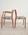 Teak Model 80 Dining Chairs and Model 65 Armchairs by Niels O. Møller for j.l. Møllers, Denmark, 1960s, Set of 8 For Sale - Image 12 of 18
