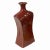 Chinese Dress Look Design Accent Flambé Red Glaze Vase For Sale - Image 4 of 7