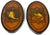 Pair 19th C. English Aesthetic Movement /Pre-Raphaelite Marquetry Muse Plaques For Sale - Image 13 of 17