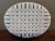 Late 20th Century Vintage White Basket Weave Ceramic Tray Platter For Sale - Image 5 of 6