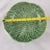 Bordallo Pinheiro Vintage Bordallo Pinheiro San Raphael Green Majolica Large Salad Serving Bowl Cabbage For Sale - Image 4 of 4