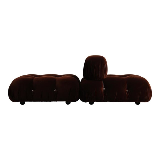 Afra & Tobia Scarpa Camaleonda Modular Sofa by Mario Bellini for B&B Italia, 1972, Set of 2 For Sale - Image 4 of 18