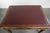 Wood Antique English Writing Desk with Red Leather Top, Early 19th Century For Sale - Image 7 of 13
