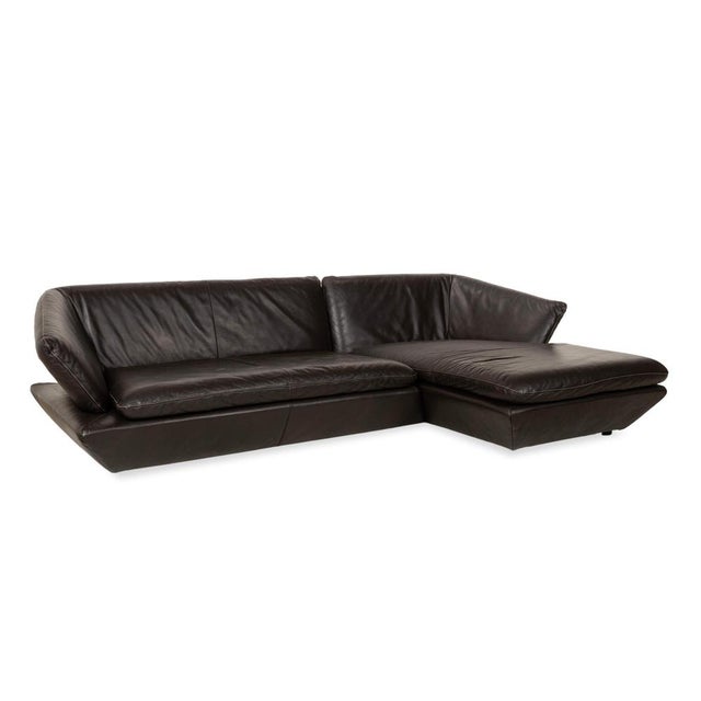 Brown Leather Corner Sofa from Mondo For Sale - Image 13 of 13