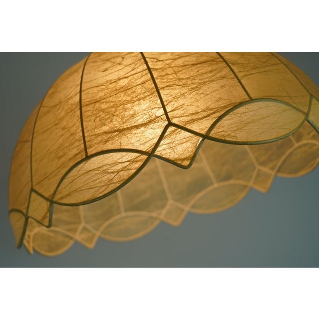 Mid-Century Modern Cocoon Pendant Light, 1970s For Sale - Image 14 of 17