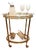 Vintage Art Deco Serving Table with Removable Tray, 1950s For Sale