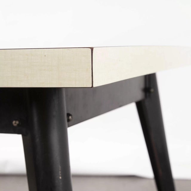Vintage French T55 Dining Table from Tolix, 1950s For Sale - Image 6 of 9