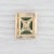 Gem: Natural Nephrite Jade - 13.4 x 18.4 mm, Rectangle Shape, Green Color - Natural Diamonds - 0.04 Total Carats, Single...
