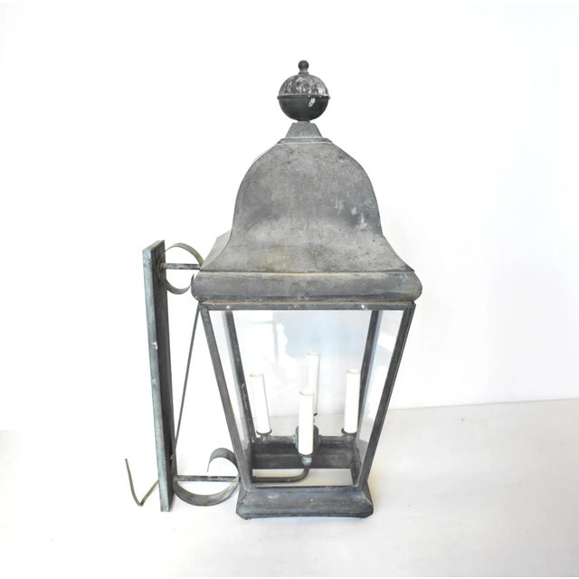 Metal Antique 19th-Century Lantern For Sale - Image 7 of 13