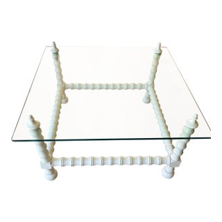 Faux Bamboo Coffee Table For Sale