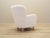 Wood Scandinavian White Armchair For Sale - Image 7 of 11