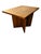 Mid-century Walnut end stand bold appearance- attributed to Baughman, likely Lane but unsigned. Top was cleaned oiled,...