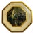 Vintage Florentine Small Wooden Plaque For Sale