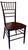 Chiavari Chic Set of Four Faux Bamboo Wooden Chairs For Sale - Image 4 of 11